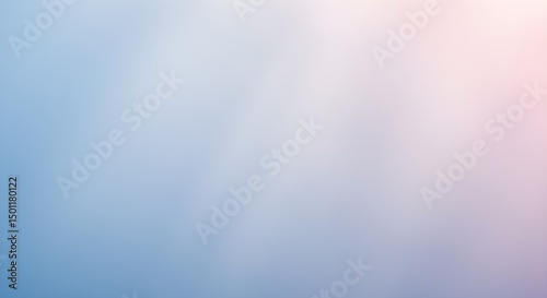 Gentle gradient background with soft pastel blue and pink hues for design