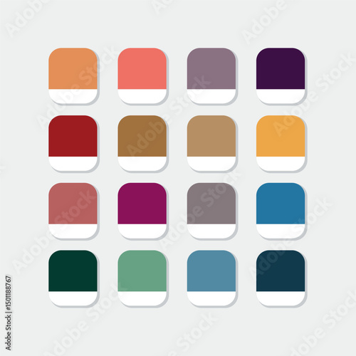 Modern Color Palette for Creative Projects