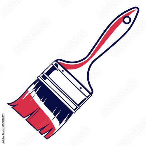 brush and paint