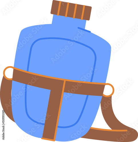 Camping Water Canteen with Strap