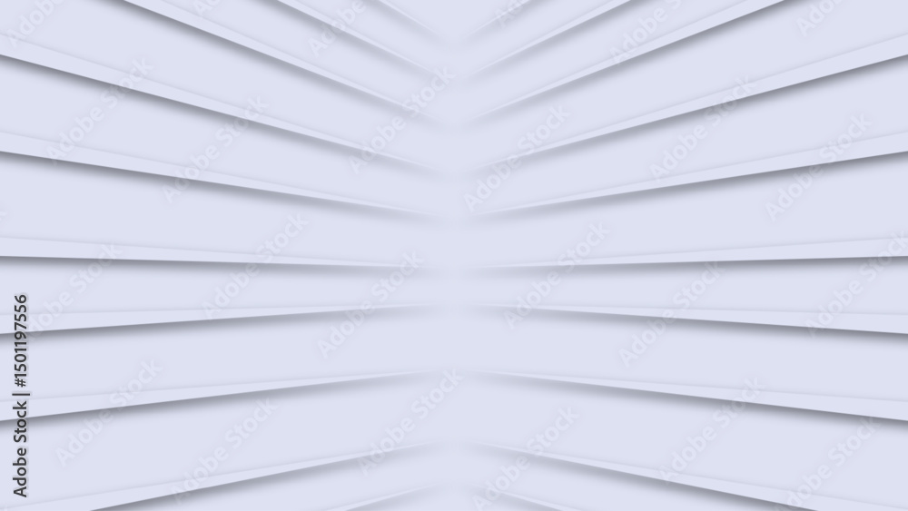 Obraz premium 3d White Abstract Architecture Background design.white line,stripe BG