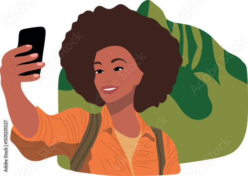 Selfie with Machu Picchu Peru.Capture timeless moments with selfies at iconic historical places across the globe.
