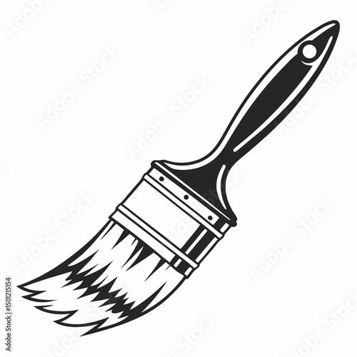 brush and paint