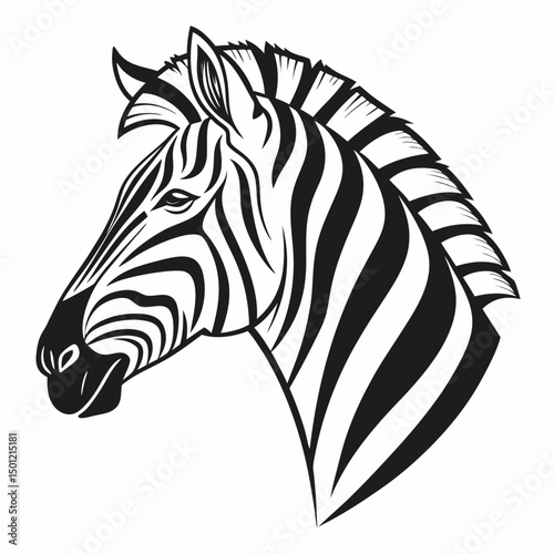zebra vector illustration