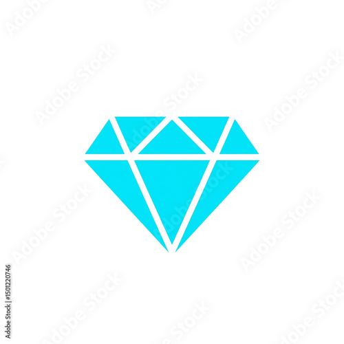 diamond vector illustration icon