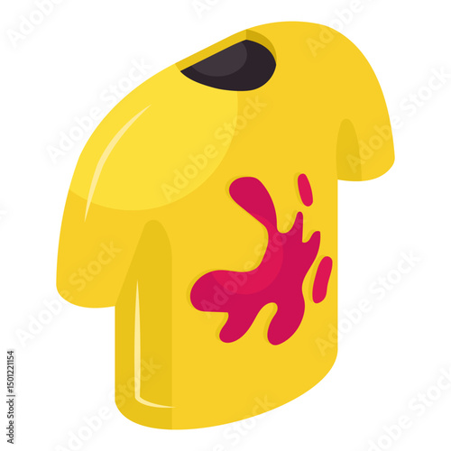 An icon design of shirt
