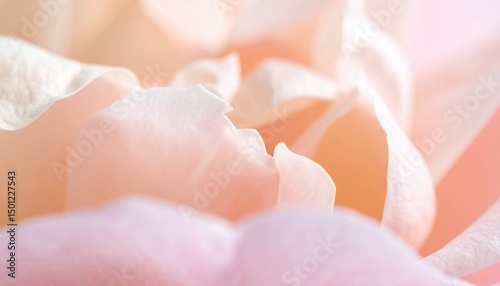 close up of pink rose petals