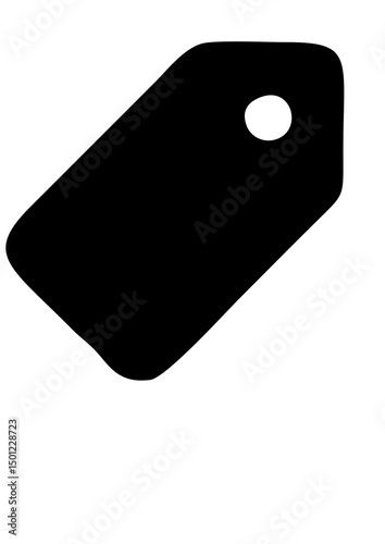 blank price tag