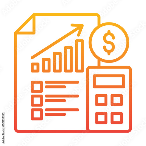 Financial Growth and Analysis Icon
