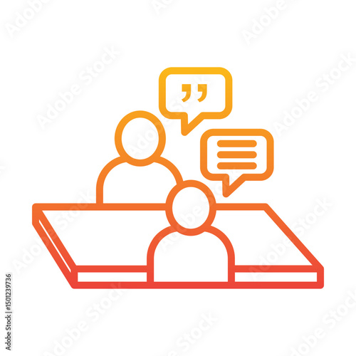 Business Discussion Icon