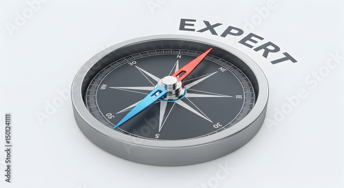 Expert guidance compass direction navigation tool for business strategy and career path development success