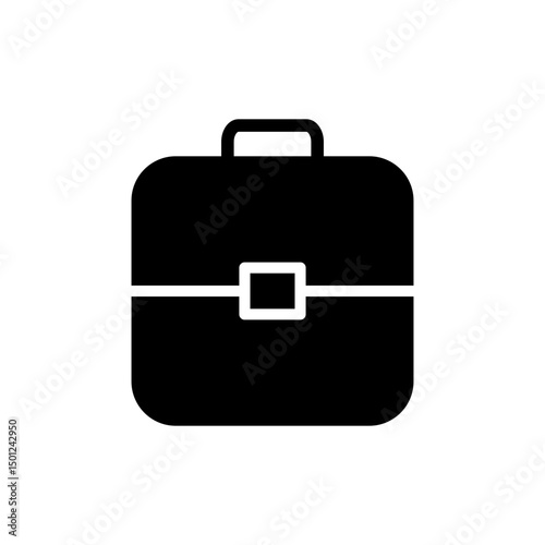 Briefcase icon symbol for apps and websites. suitcase sign and symbol. luggage symbol.