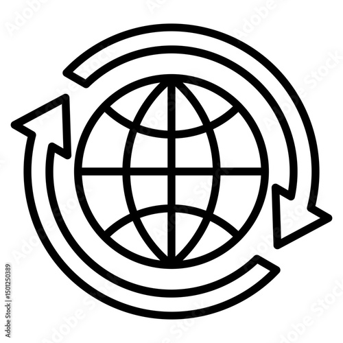 International line icon