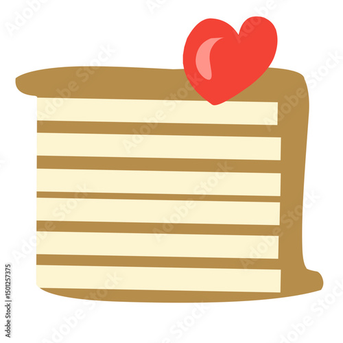 cake slice illustration