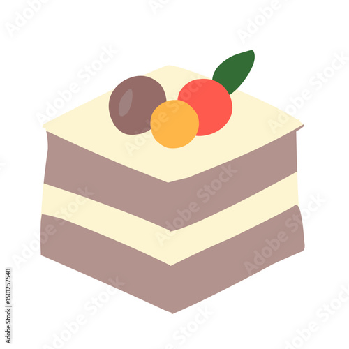 cake slice illustration