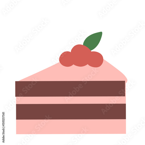 cake slice illustration