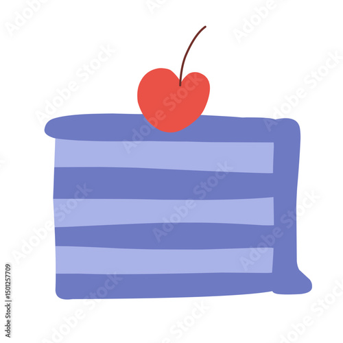 cake slice illustration