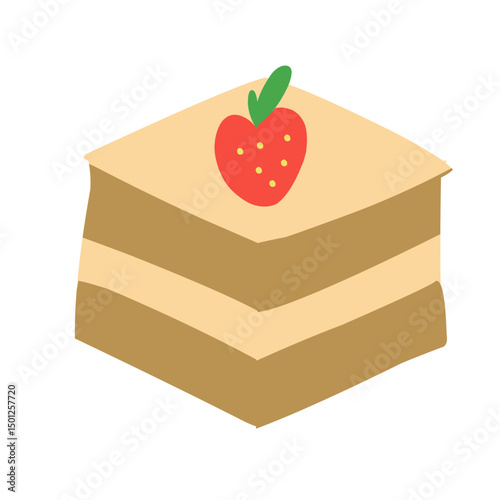 cake slice illustration