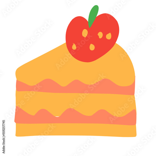 cake slice illustration