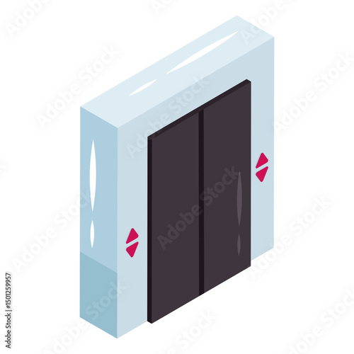 Modern design icon of lift
