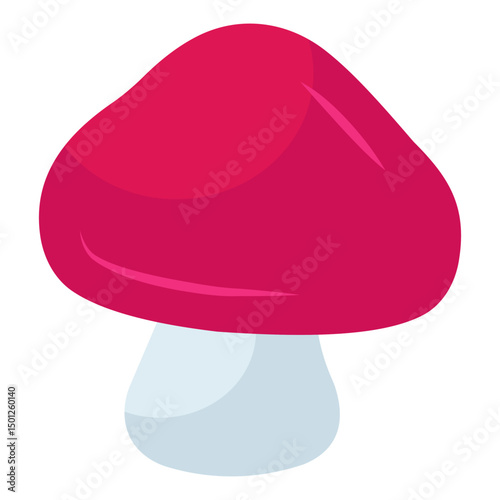 Modern design icon of mushroom