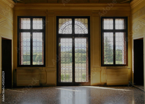 Interior view of a Venetian villa