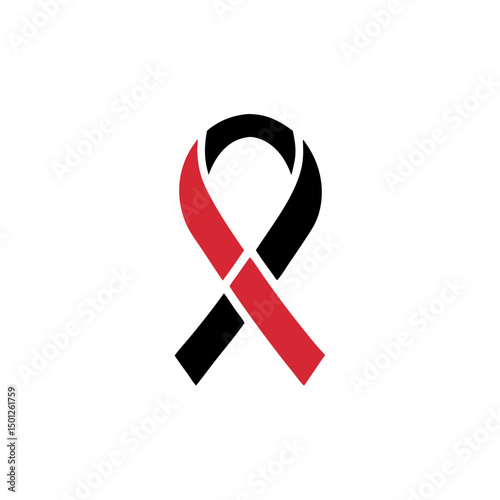 A bold red icon knife poised for action symbolizing courage and decisive on transparent background