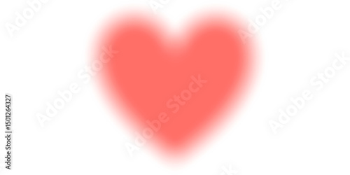 Red blur heart. cute red heart wallpaper.