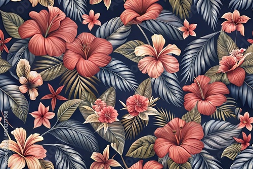 seamless floral background