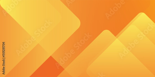 Colorful orange and yellow gradient waves background. vector