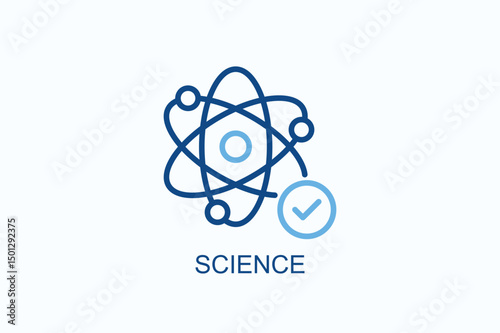 Science Icon Or Logo Isolated Vector Illustration
