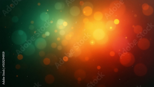 abstract background with bokeh