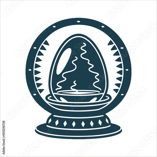 Oomancy: Cracked Egg with Swirling Mist Divination