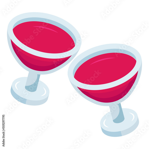 Editable design icon of cheers