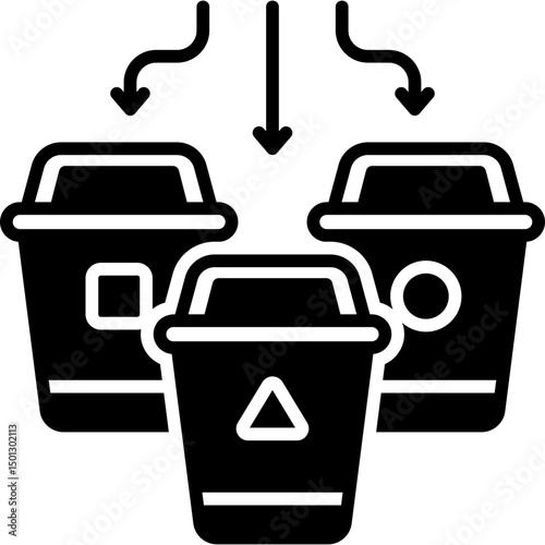 Trash Shorting Bin icon