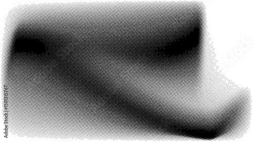 The halftone texture is monochrome. Vector chaotic background 2