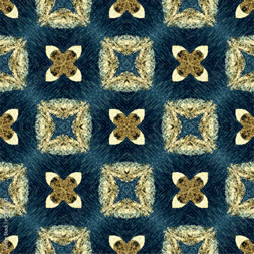 Checkered Square Grid Modern Geometric Pattern | Vector2025-064dvm