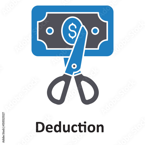 Deduction :Vector Icon which can easily modify or edit