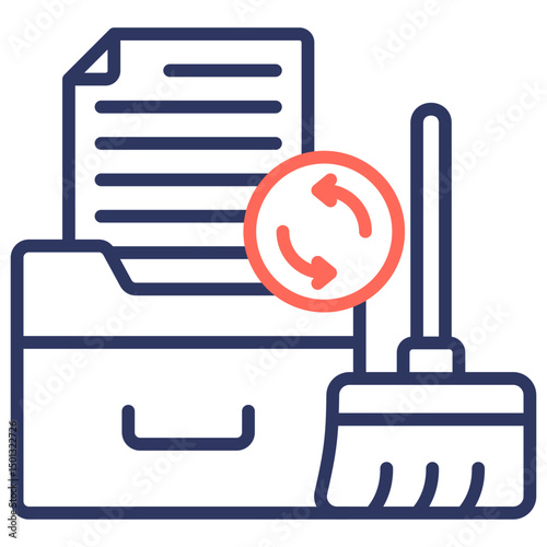 Data Cleaning Icon