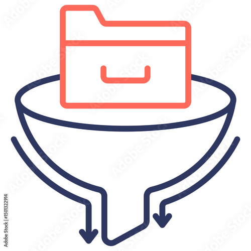 Data Filtering Icon