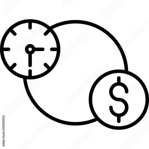 Time Is Money Icon