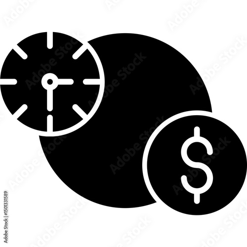 Time Is Money Icon
