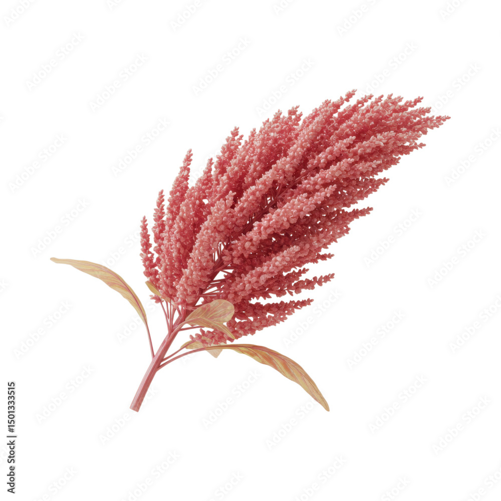 Obraz premium Vibrant Pink Amaranth Flower Stalk