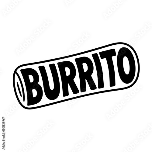 Delicious burrito with fresh cilantro and lime served on a colorful plate at a local eatery during lunchtime