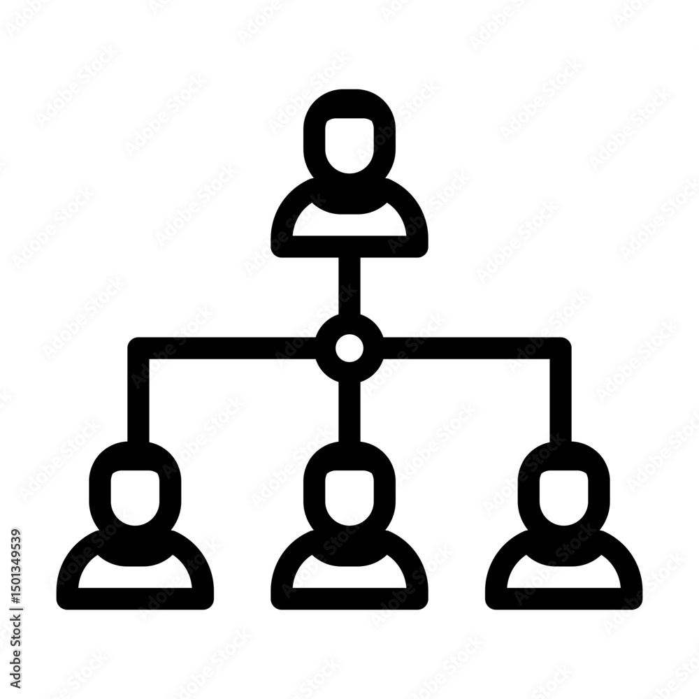 Fototapeta premium cabin line icon