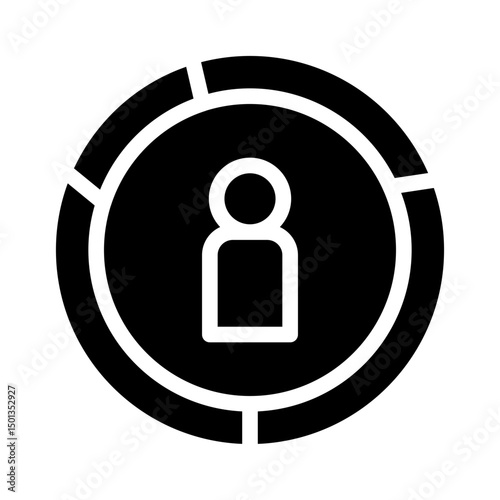 newspaper glyph icon