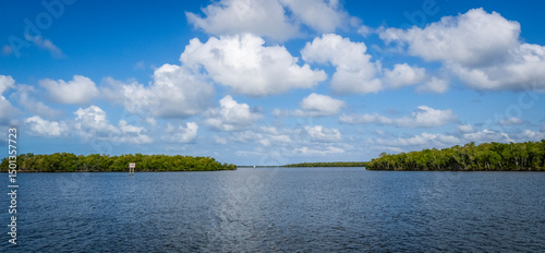 Chokoloskee Bay in the Ten Thousand Islands of southwest Florida USA