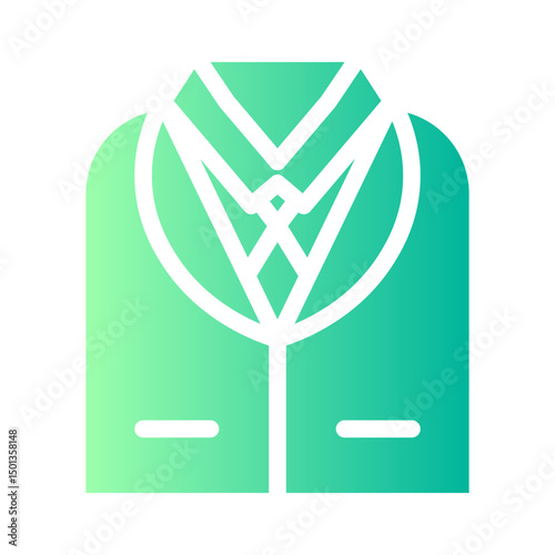 hierarchical structure gradient icon