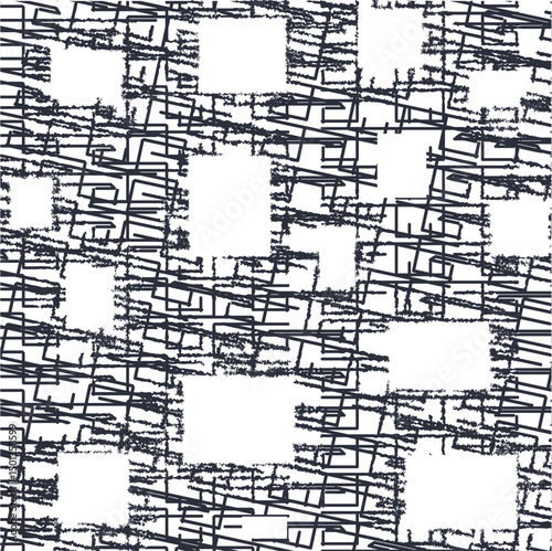 Lined texture with empty wondows and noise