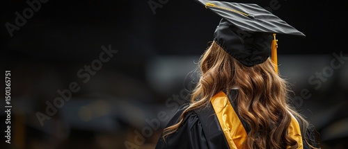 young graduation woman